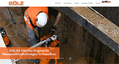 Desktop Screenshot of goelz.de